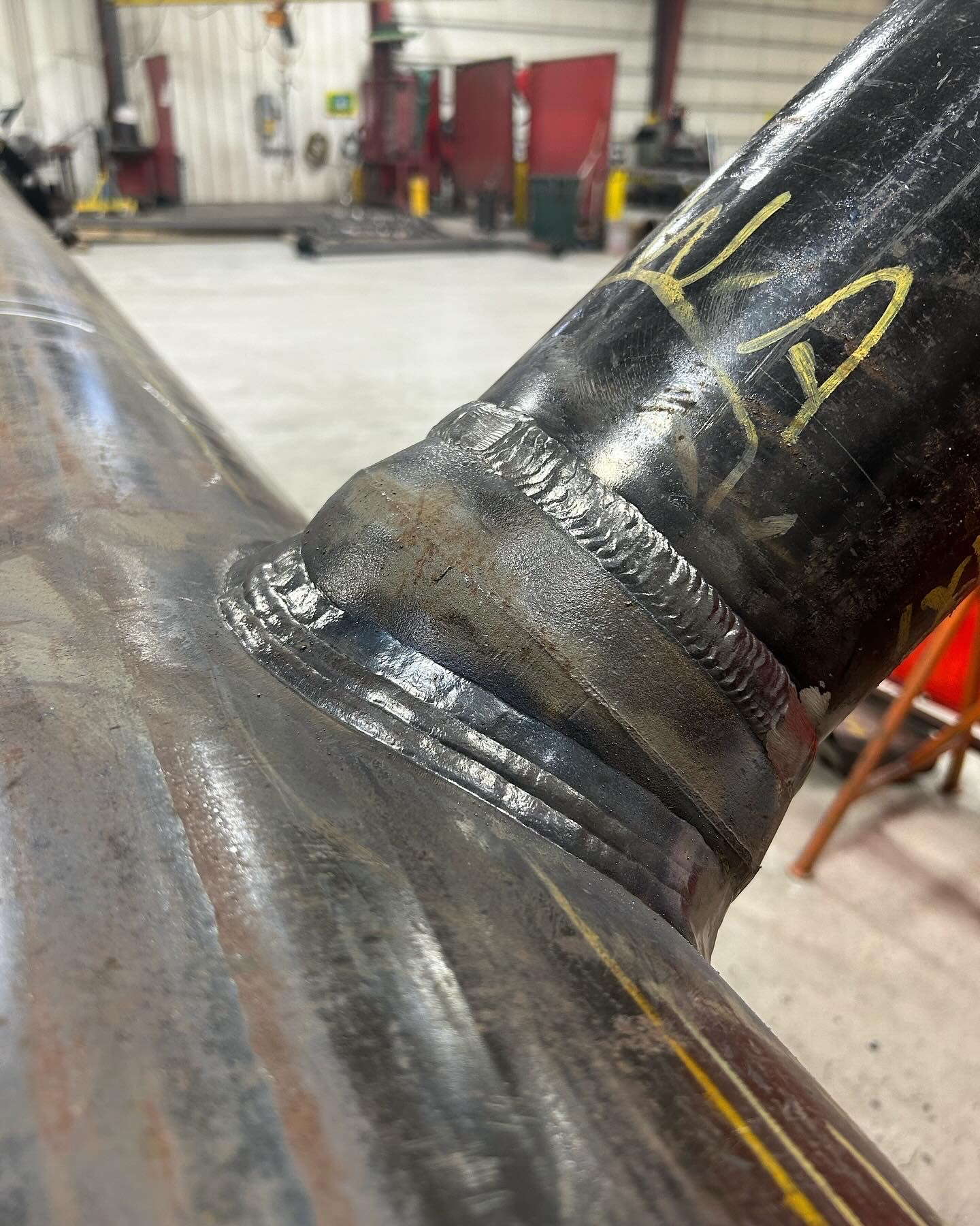 Big olet welding